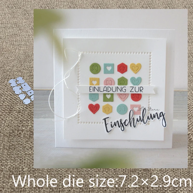 

XLDesign Craft Metal Cutting Die cut dies 8pcs ornament decoration scrapbook Album Paper Card Craft Embossing die cuts