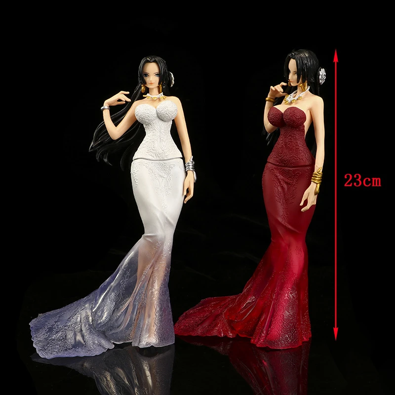 Новинка 23 см цельное аниме Figuren Flower marry Boa Boyar Hancock Figuur Speelgoed figure Empress Коллекционная
