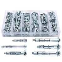 80pcs bolt assortment kit hollow wall anchors perfect for secure drywall sheetrock and paneling to walls or ceilings