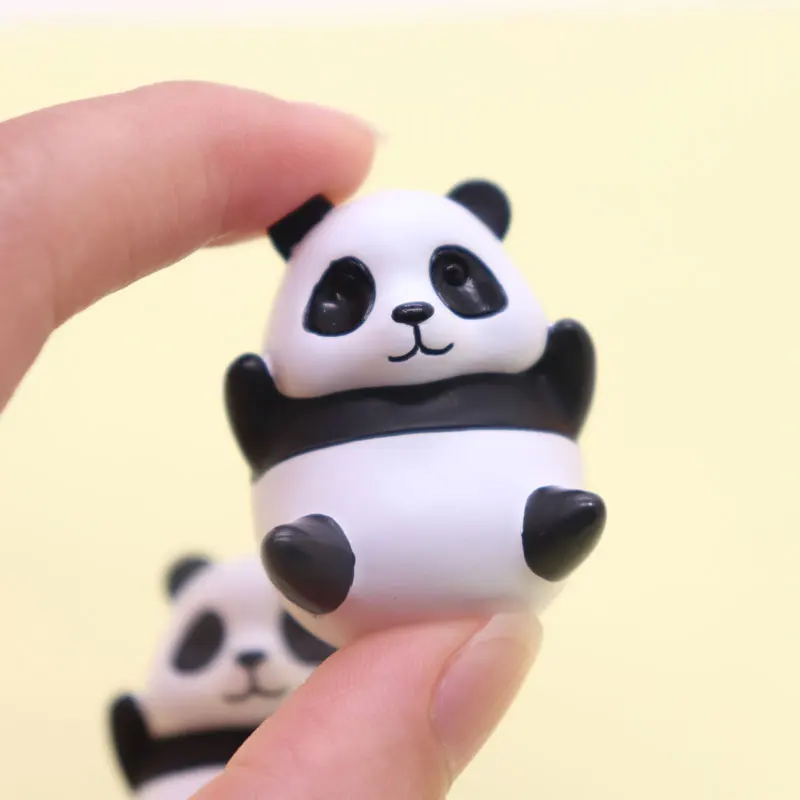 Магнит на холодильник сувенир из Китая панда животное белый черный симпатичный