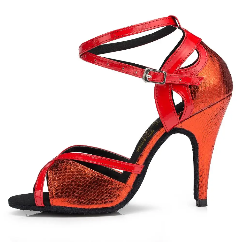 Женские туфли для латиноамериканских танцев бальных танго сальсы Каблук 7 5/10