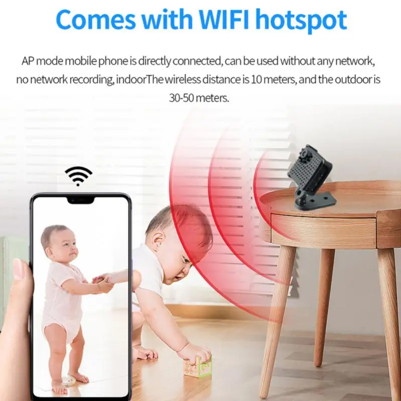 W18 Mini Secret Camera Full HD 1080P Home Security Camcorder Night Vision Micro cam Motion Detection Video Voice Recorder
