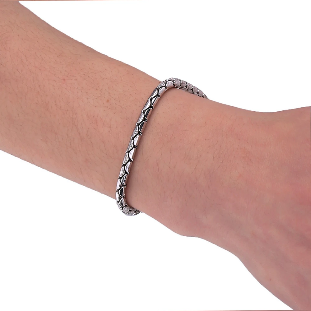 Будды браслет ювелирные изделия древнее серебро Цвет для мужчин и женщин Модный