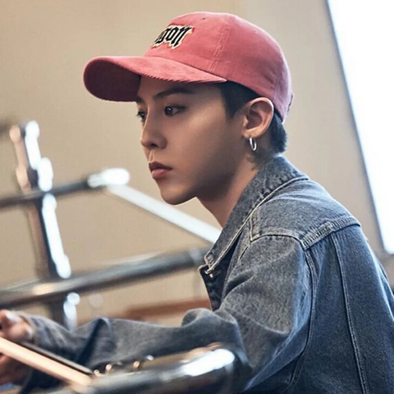 

Бейсболка с Вышивкой Букв G-Dragon, Повседневная модная кепка, уличная Кепка, кепка для покупок, кепка для путешествий