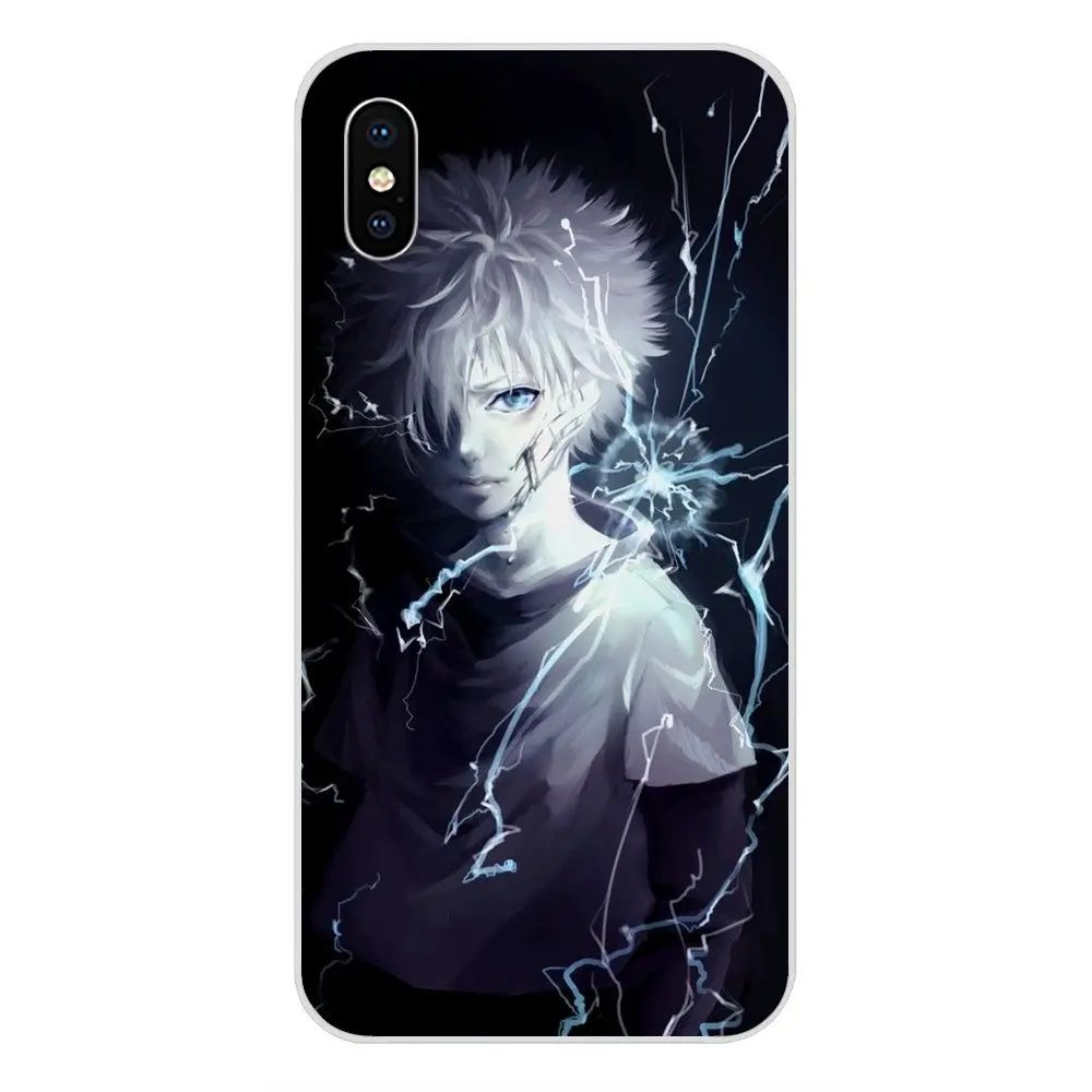 Чехол для телефона Hunter X Killua Art с аниме принтом Samsung Galaxy Note 5 8 9 S3 S4 S5 S6 S7 S8 S9 S10 5G mini Edge
