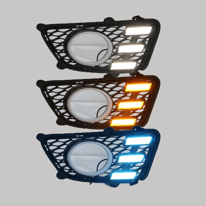 Дневные ходовые светильник Светодиодные ДХО 2009 2010 2011 2012 12 В 1 комплект для KIA Sportage