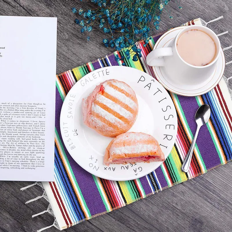 Новинка-мексиканские коврики для стола мексиканские разные салфетки вечерние