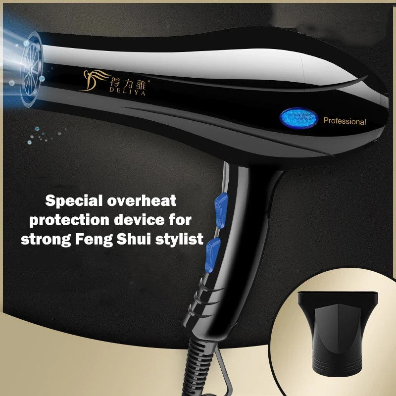 

High-power Household Hair Dryer Net Celebrity Hammer Hair Dryer New Style Hair Drye for Hair Salon
