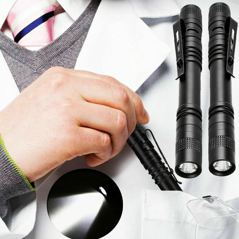 

1pcs Pen Light Mini Portable LED Flashlight 1000 lumens 1 Switch Mode led flashlight For the dentist and for Camping Hiking Out