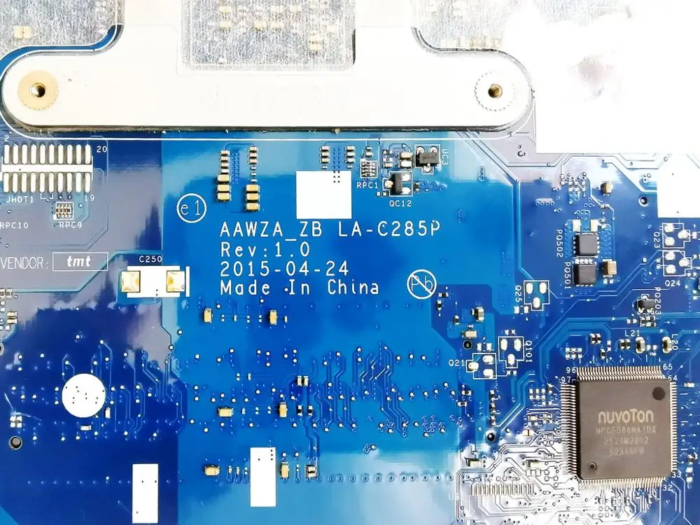 Оригинальный Для Lenovo 500-15ACE Материнская плата ноутбука A10-8700P AAWZA LA-C285P испытанное