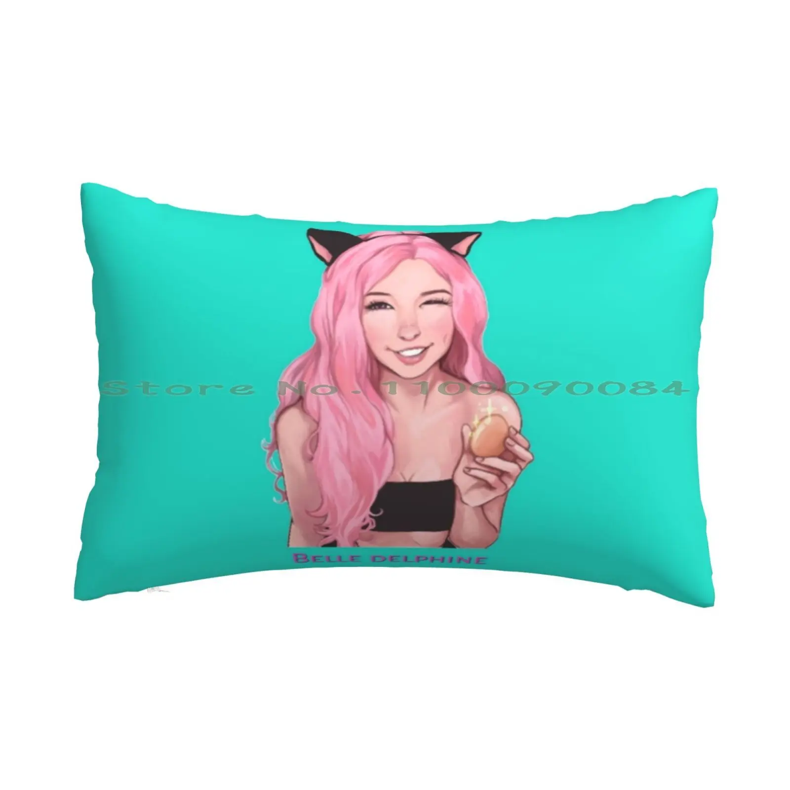 

Наволочка-Подушка Belle Delphine, 20x30, 50*75, для дивана, спальни, гоночного автомобиля, гоночная команда, винтажная длинная прямоугольная наволочка д...