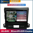Автомагнитола 2DIN, 9 дюймов, Android, мультимедийный плеер, стерео, GPS-навигация для головного устройства Mitsubishi Outlander Xl 2 2005-2012