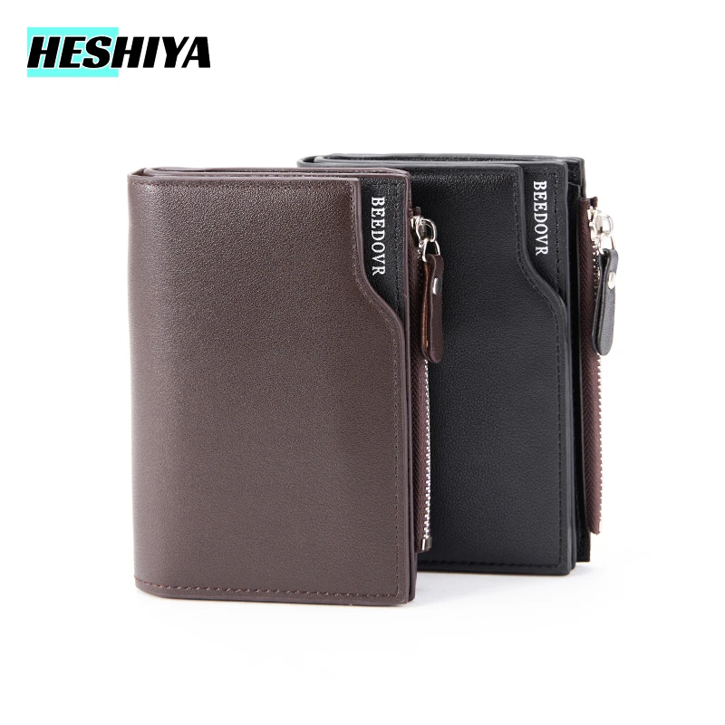 

Man's Short Wallets Fashion Card Holder Purse Male Handbags For Women