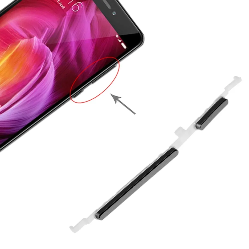 Кнопка питания и кнопка регулировки громкости для Xiaomi Redmi Note 4 боковые кнопки запасные части Переключатель гибкий кабель
