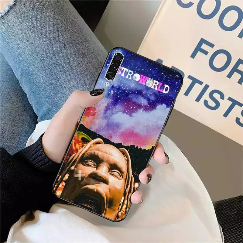 

Rapper singer Travis Scotts Astroworld Phone Case For Samsung galaxy A S note 10 7 8 9 20 30 31 40 50 51 70 71 21 s ultra plus