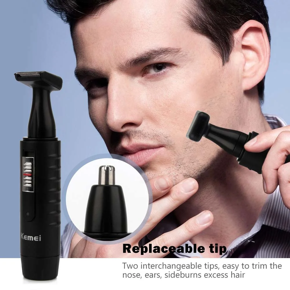 

Men Electric Shaving Nose Ear Trimmer Safety Face Care Nose Hair Trimmer Shaving Hair Removal Razor Beard Health Care