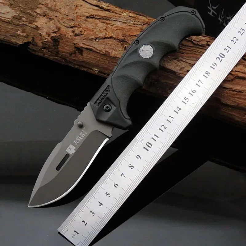 

2021 HW200 Newly Multi-purpose Folding Knives Camping Mountaineering Tool High Hardness Field Self-defense Knife Outdoor Equipp