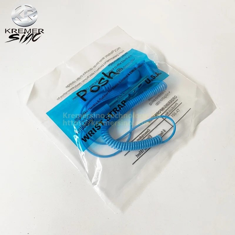 Регулируемый антистатический наручный ремешок с проводом заземления браслет