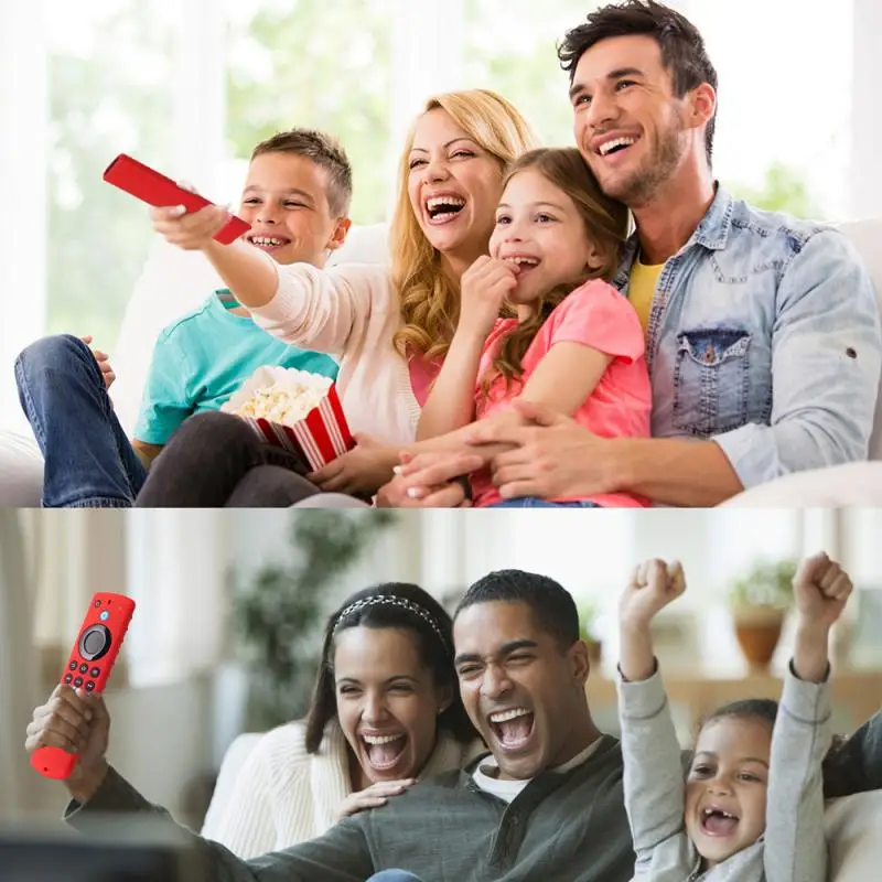 Чехол для Alexa Voice Remote 3rd Gen Противоскользящий Ударопрочный силиконовый чехол Fire TV