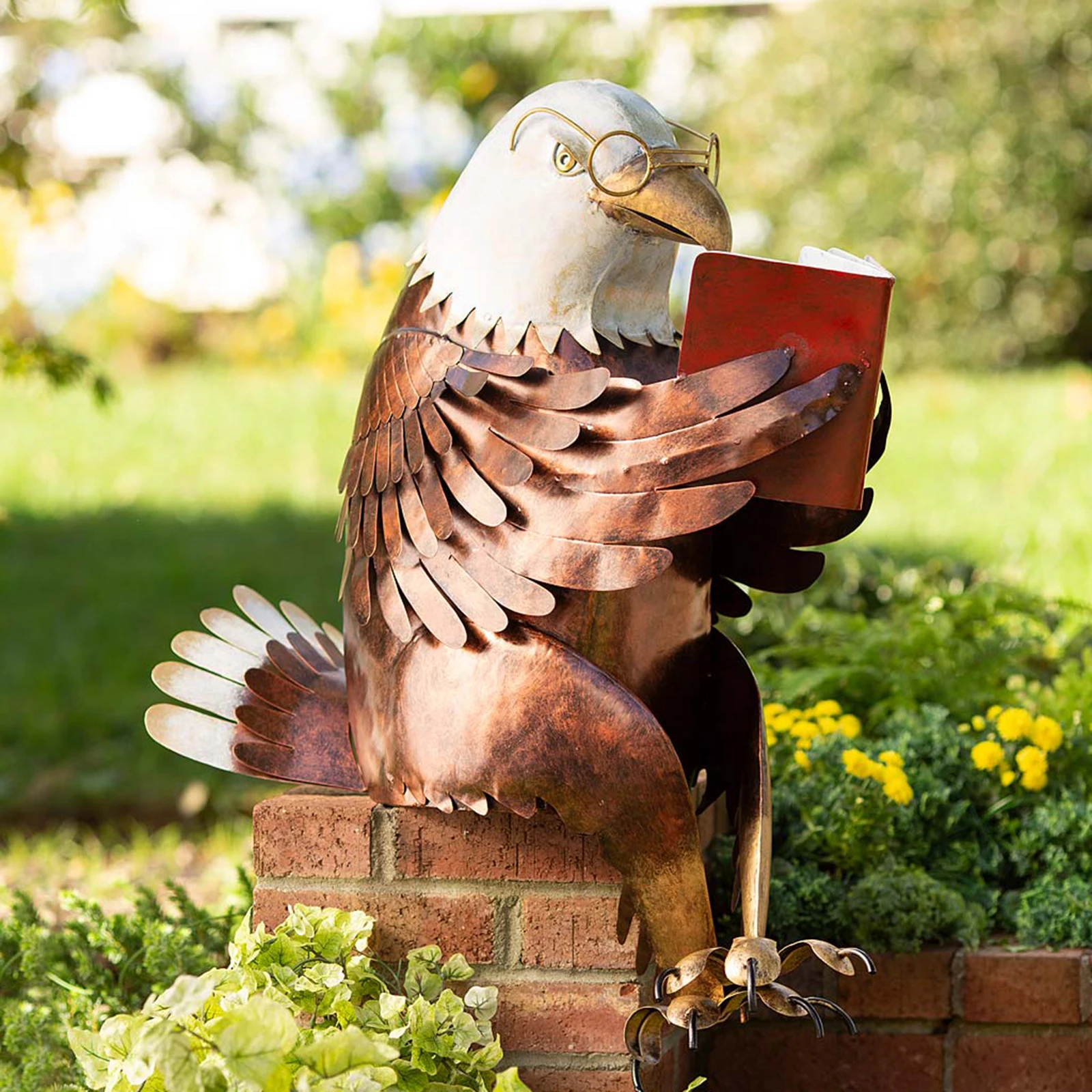 

Металлическая Декоративная скульптура для внутреннего дворика В Форме Дракона/орла