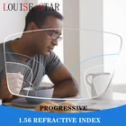 Прогрессивные линзы LOUISE STAR1.56, бесформенные Мультифокальные Асферические полимерные оптические фирменные Линзы для очков по рецепту
