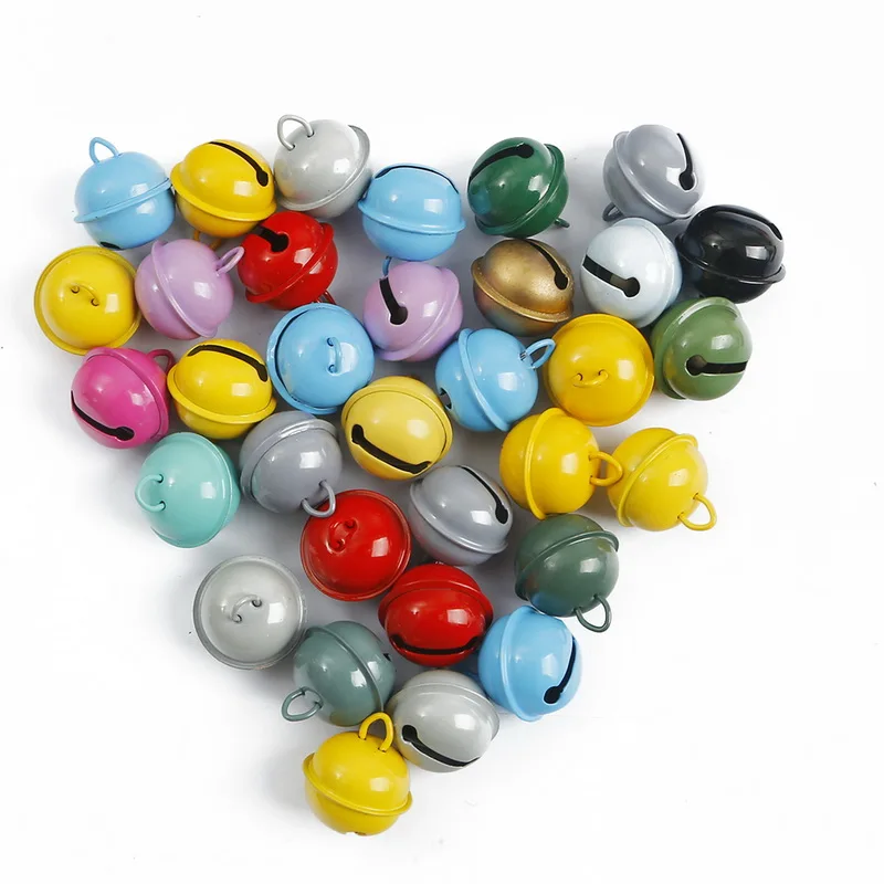 10 шт. богатые и красочные рождественские колокольчики бусины украшения для