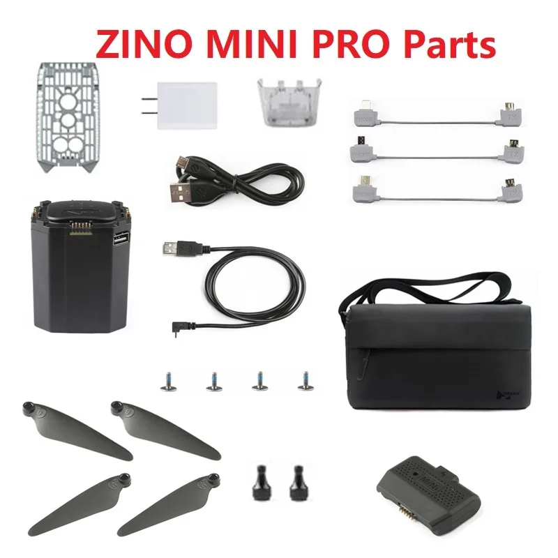 

Hubsan ZINO MINI PRO RC Drone Quadcopter Spare Parts Propeller Screw Charger Remote Control Cable Joystick