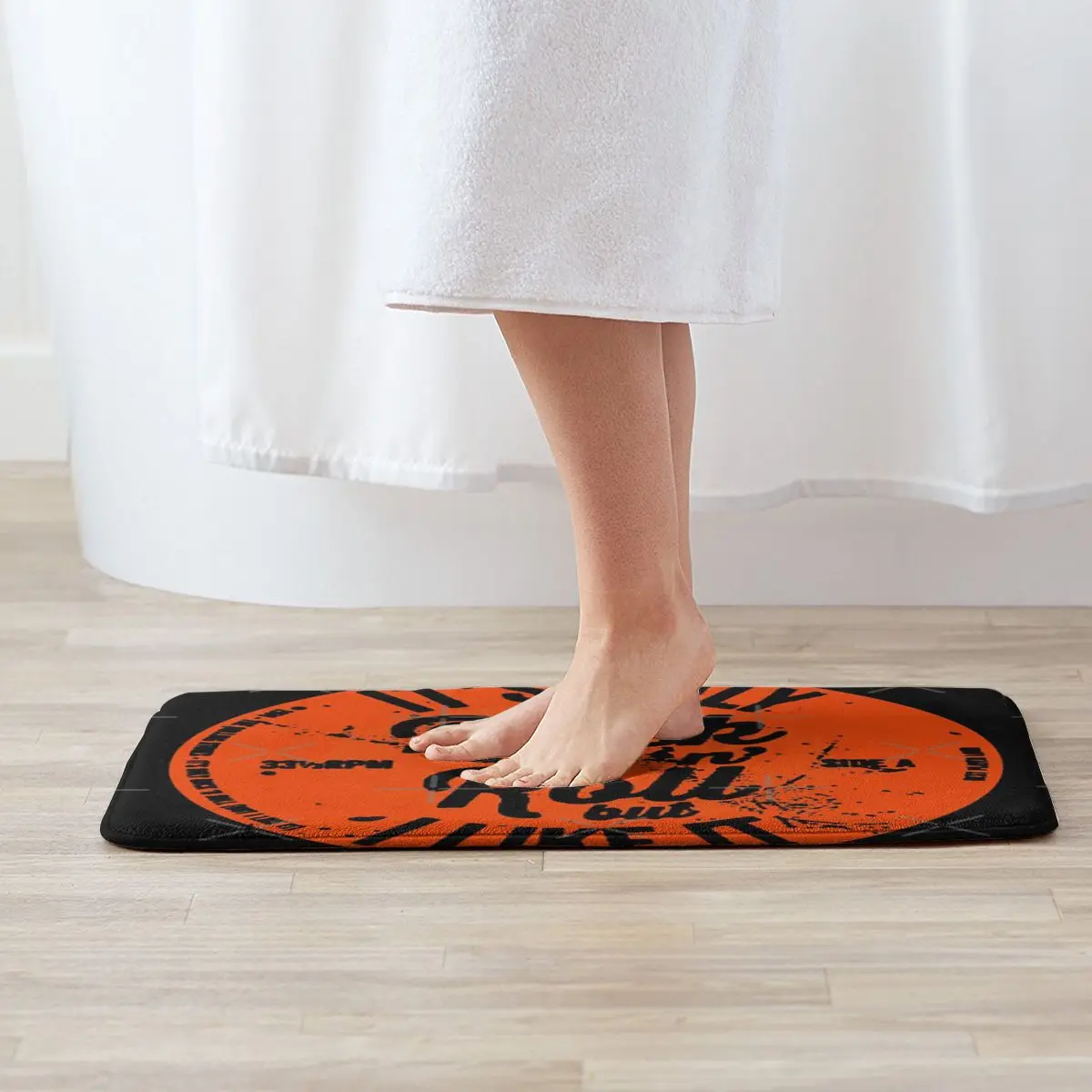 Его единственный коврик ROCK N ROLL из пенопласта игровой пушистый для украшения