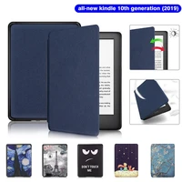 2019 all new kindle case for funda kindle 6 inch kindle cover 10th generation waterproof flip e book shell capa