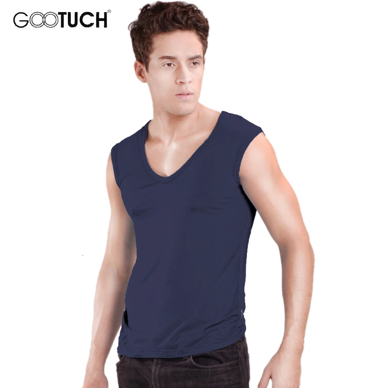 

Майка мужская, без рукавов, с V-образным вырезом, для фитнеса, для лета, размера плюс, 2230