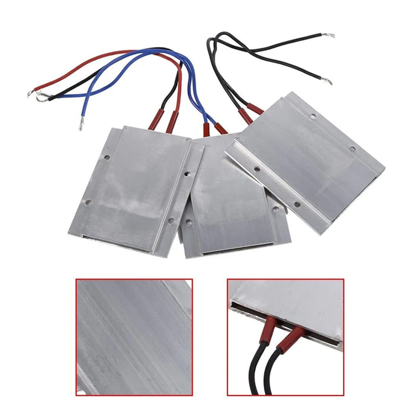 PTC Heating Element 12V 24V 110V 220V Constant Temperature Thermistor Air Sensor Aluminum Hair Dryer Curlers Heater | Дом и сад