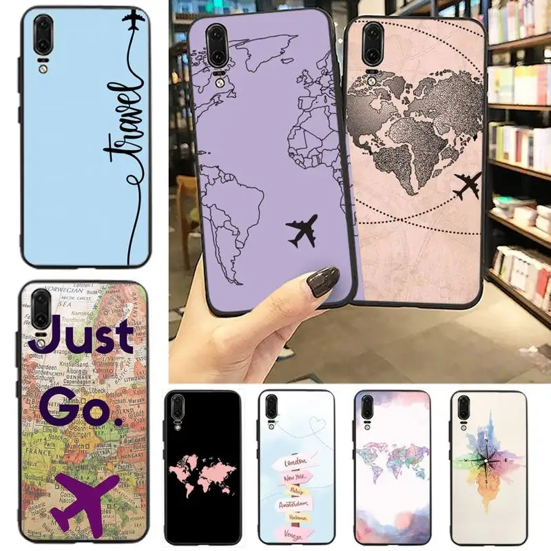 Чехол для Huawei P9 P10 P20 P30 Pro Lite smart Mate 10 20 Y5 Y6 Y7 2018 2019|Бамперы| |