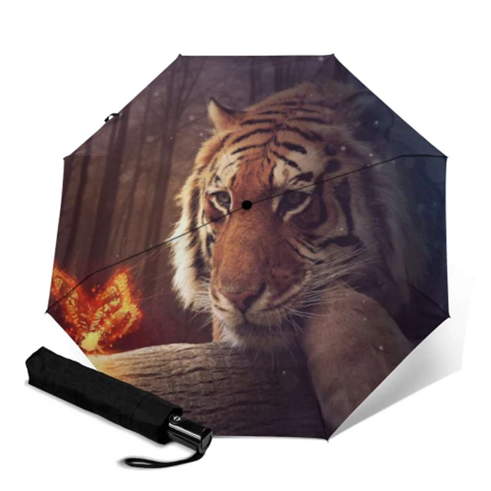 Ветрозащитный дорожный полностью автоматический зонтик от солнца и дождя защита