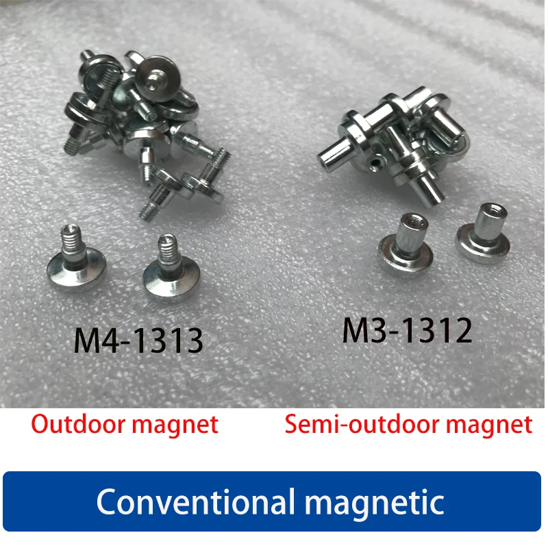 

Brazil free shipping 50 pcs/lot M3-1312/M4-1313 LED Screen Dispaly Module fixed magnetic column Screw for module panel