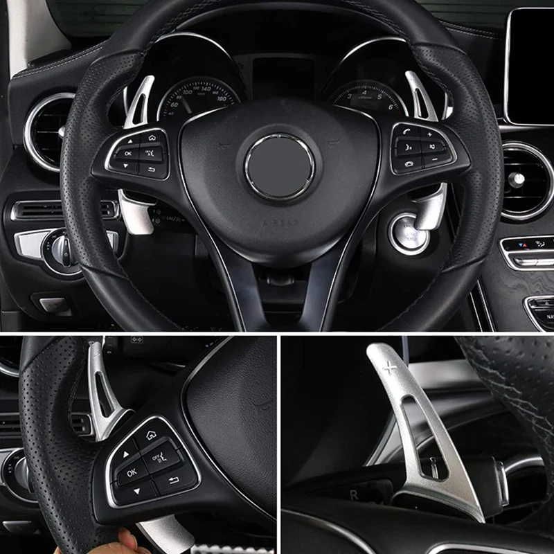 Paddle Shifter Extension For Mercedes Benz Aluminum Alloy Shift Blade a B C CLA CLS E G GL GLA GLC GLE GLS Metris S | Автомобили и