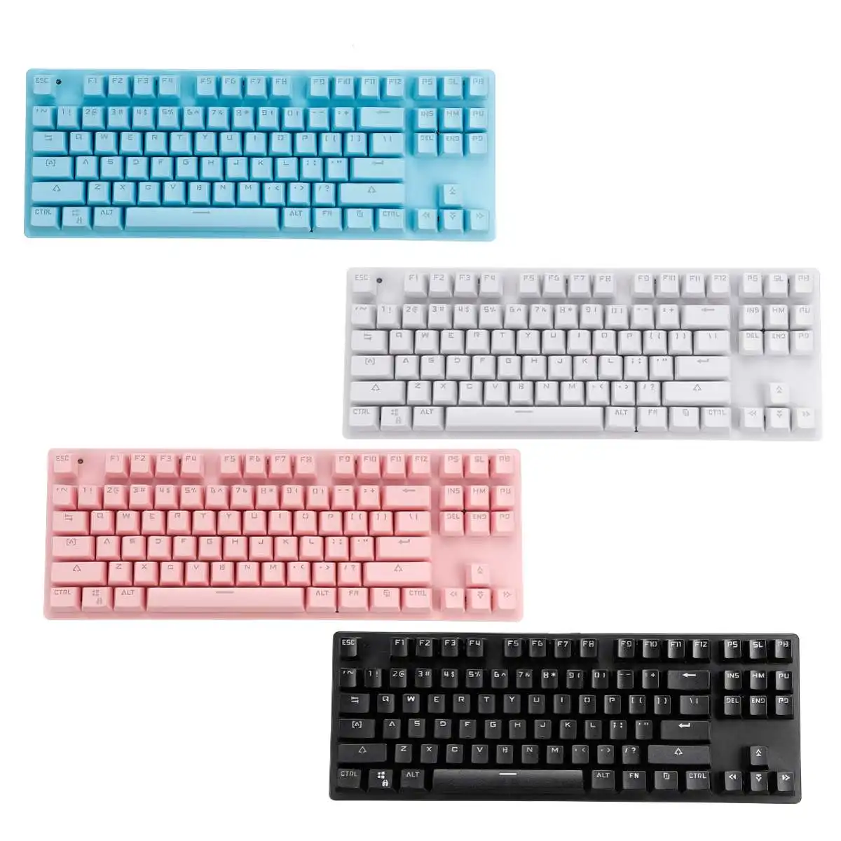 

K550 Gaming Keyboard Mechanical USB Keyboard Anti-ghosting Colorful LED Illuminated Backlit Gaming Keyboard for pro gamer