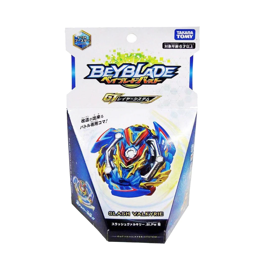 B134 Оригинальная TAKARA TOMY Beyblade Arena оригинальная Взрывная атака GT 2 шт гироскоп упаковка игрушек пусковая установка волчок детей s B-107 - Цвет: B134