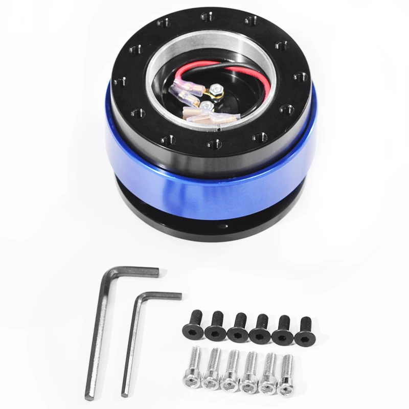 Универсальное алюминиевое рулевое колесо быстросъемный адаптер ступицы