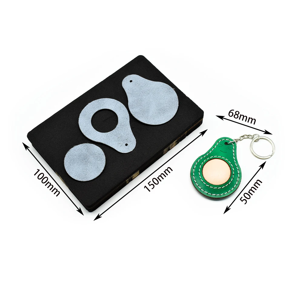 

Diy Hand-made Cut Mold Metal Cutting Dies New Keychain Pendant Avocado Shaped Cutter Mould Suitable For Big Shot Sizzix Machines