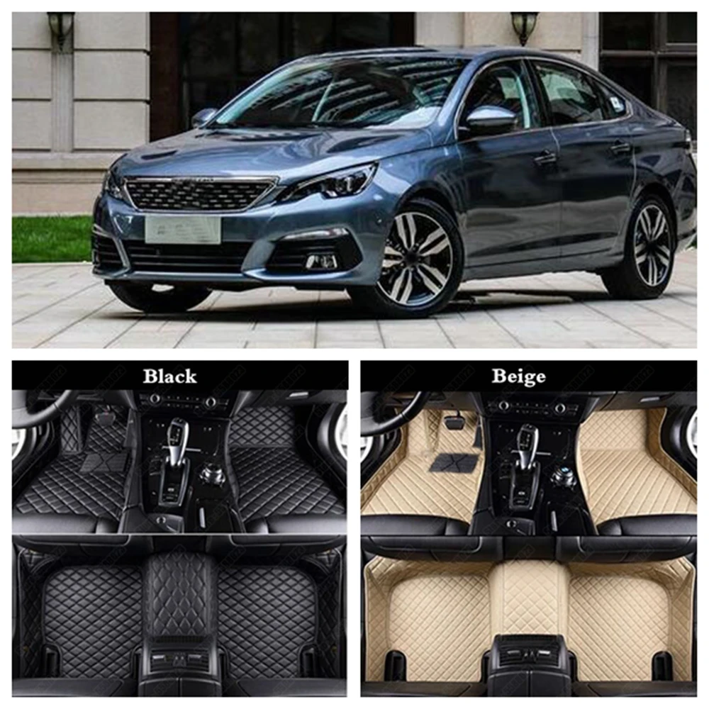 Напольные коврики для Peugeot 4008 5008 2008 301 408 308 206 508 607 407 207 3008 RCZ 307 Sw | Автомобили и