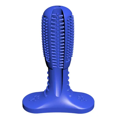 Sky Blue Зубная щетка для собак, игрушка для собак, Мятная жевательная игрушка для собак, игрушка для ухода за полостью рта, игрушка для чистки зубов, щетка для прорезывания зубов для собак - Цвет: Sky Blue