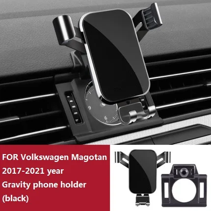 Держатель для Volkswagen Magotan SANTANA Viloran, крепление на вентиляционное отверстие, держатель для телефона GPS, подставка с зажимом в автомобиле
