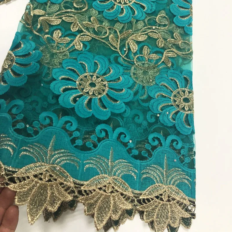 Высококачественная ткань французский тюль кружева вышивка шелковый шнур