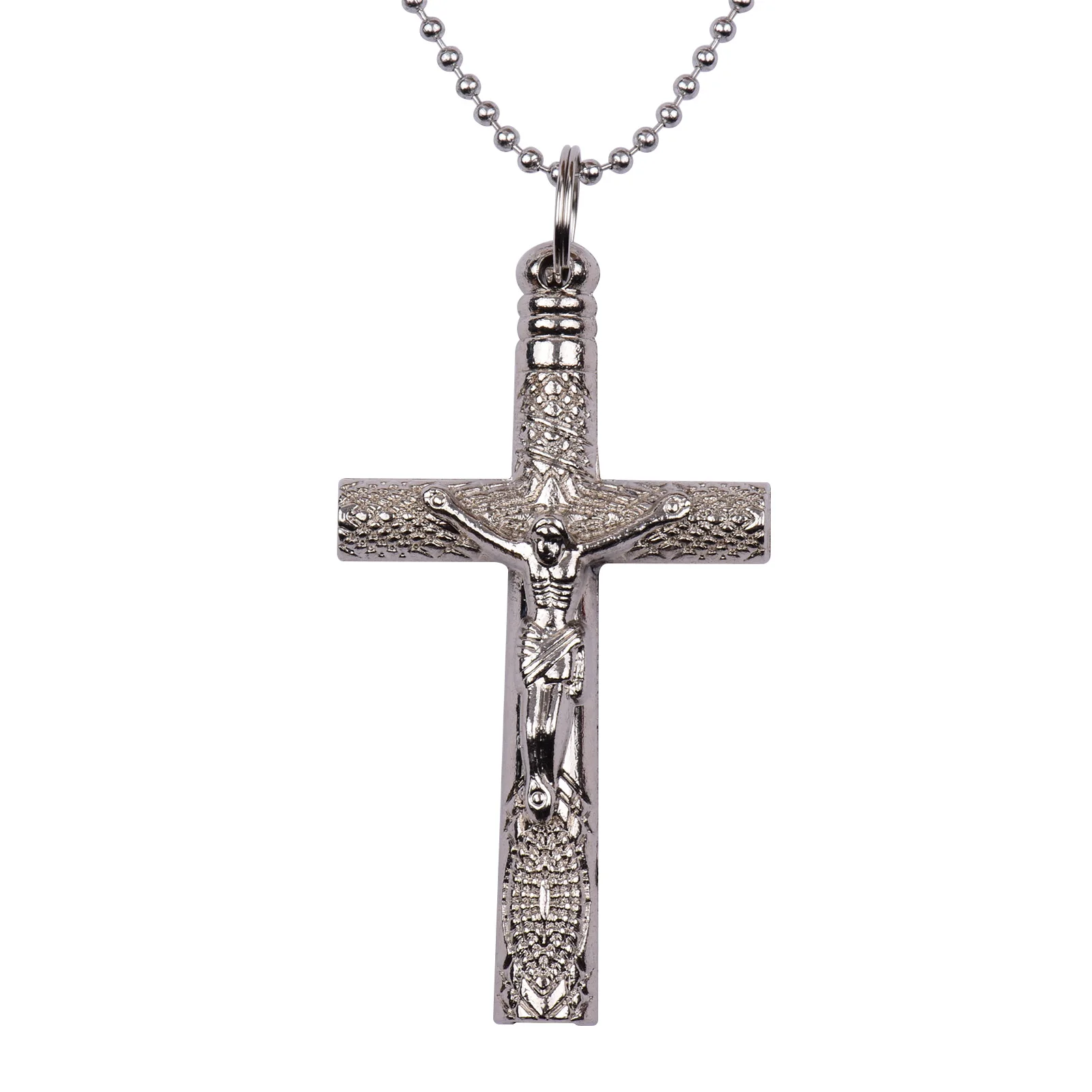 Художественное ожерелье для барабанного ключа христианский Иисус Распятие