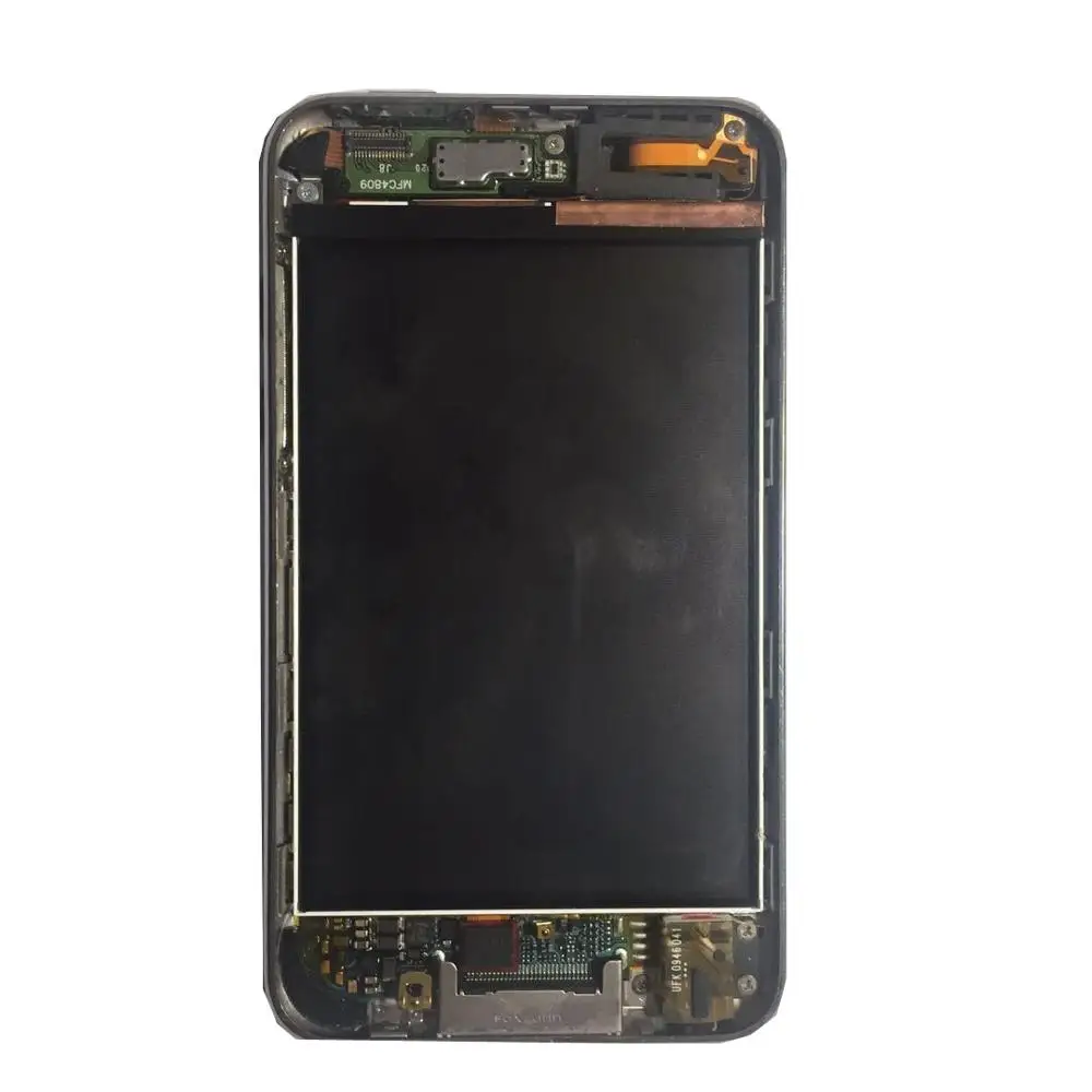 100% гарантия дигитайзер сенсорного экрана для iPod touch 2 3 ЖК дисплей бесплатная
