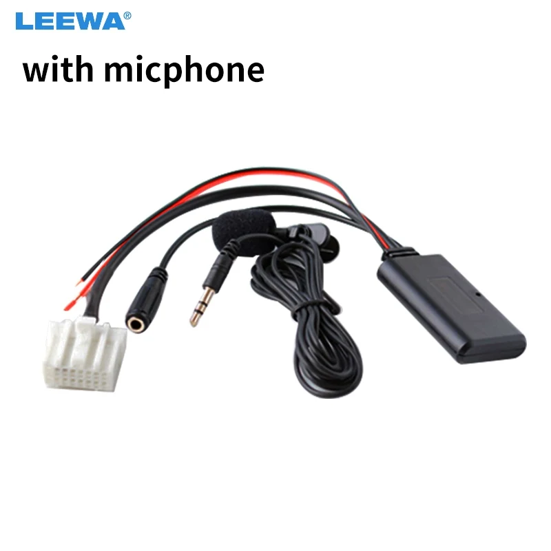 LEEWA автомобильный Aux in беспроводной Bluetooth адаптер модуль аудио радио приемник