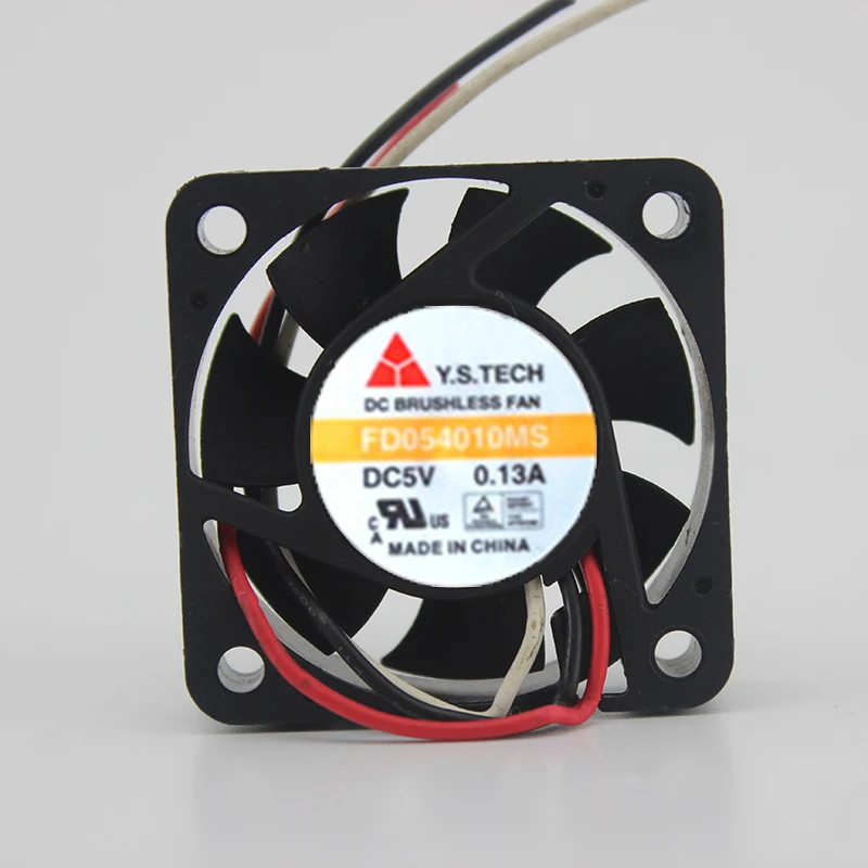 4010 FD054010MB 5V 0.13A 2-проводной охлаждающий вентилятор 40*40*10 мм.