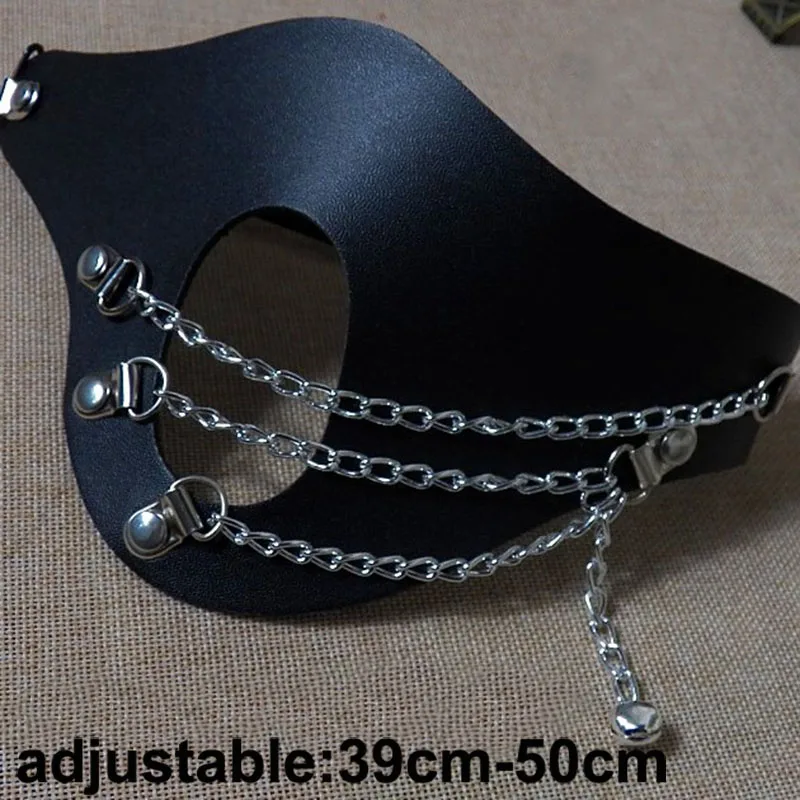 

Harness Fashion Handmade Harajuku Layered Rivet Chain Bells Tassel Leg Garter Belt Dark Leg Loop Show Accessories