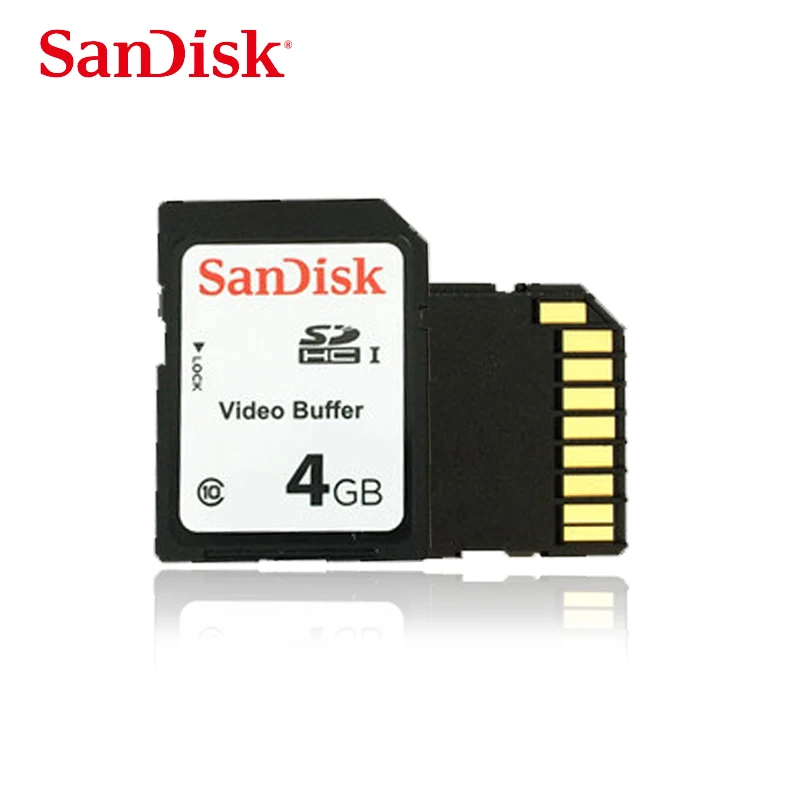 Sandisk разъем для SD карты со шлейфом 4 г Цифровая камера карта памяти Автомобильная музыкальная навигация карта принтера 4 Гб