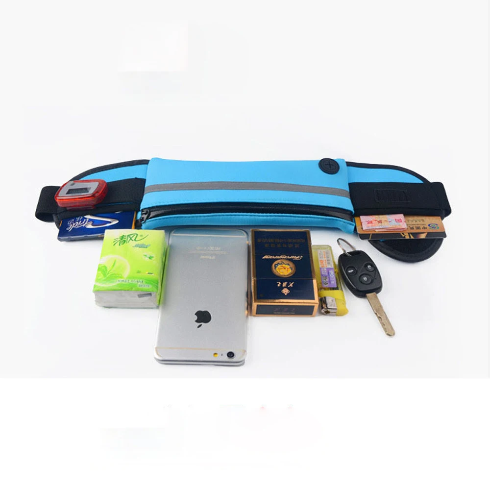 

Professional Running Waist Bag Sports Belt Pouch Mobile Phone Case Men Women Hidden Pouch Gym Sports Bags Running Belt Pack